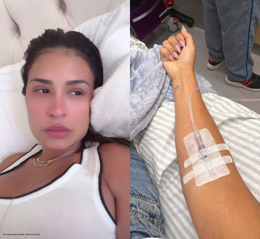Simone Mendes é internada após mal-estar e revela diagnóstico