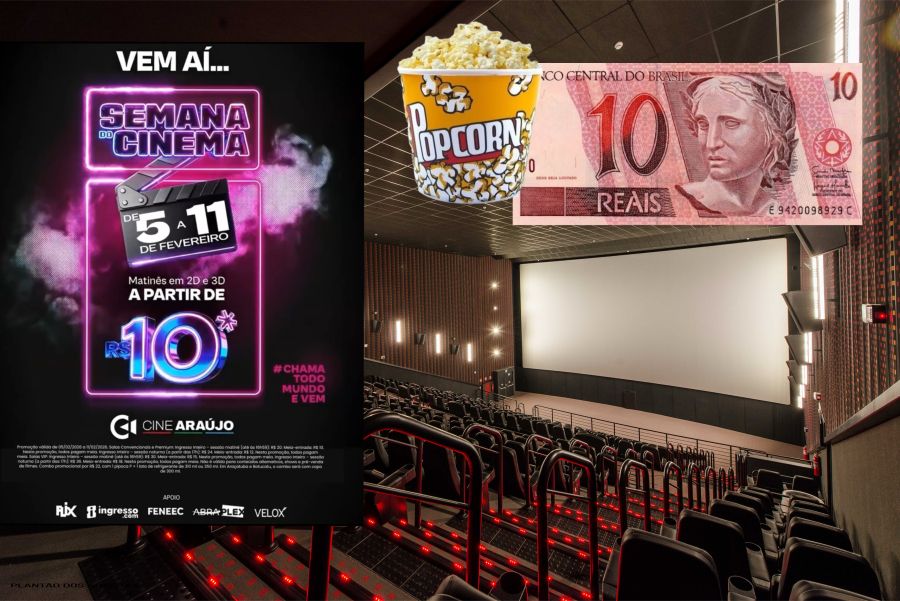 Semana do Cinema 2026 oferece ingressos a partir de R$ 10 em todo o Brasil